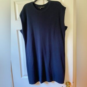 Ladies’ Navy Blue Sweater Dress